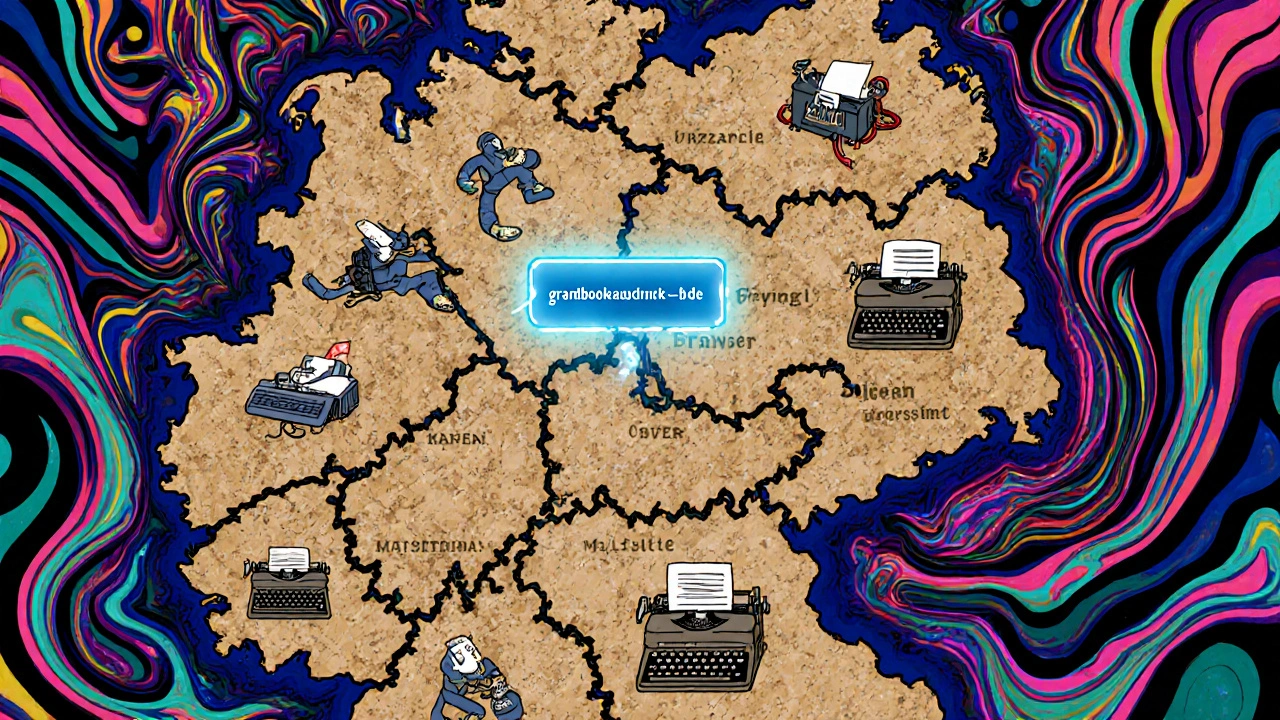 Eine zerbrochene Deutschlandkarte mit 600 verschiedenen Systemen, nur Baden-Württemberg hat einen digitalen Schlüssel.