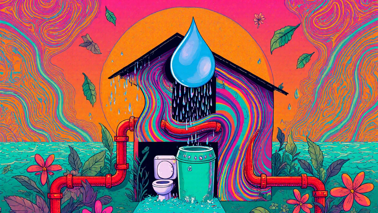 Regenwasser im Haus nutzen: So funktioniert Grauwasser und Trennung