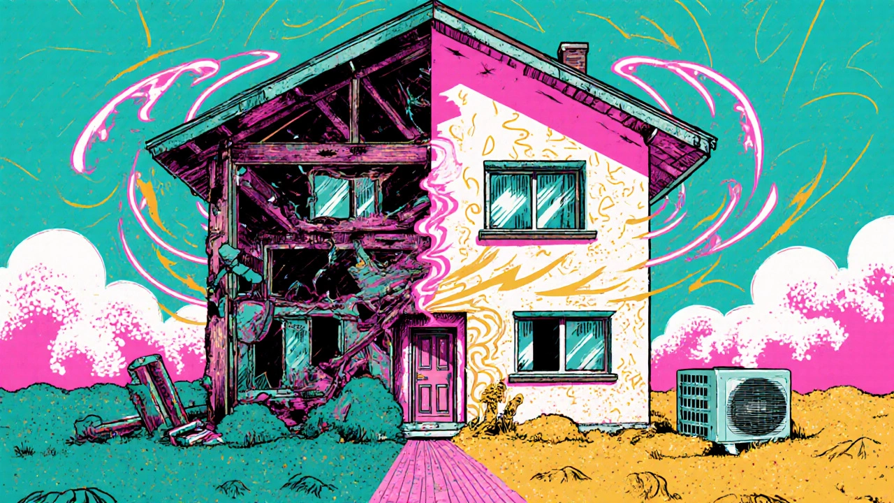 Kernsanierung erklärt: Alles, was Sie über die totale Haussanierung bis auf die Grundmauern wissen müssen