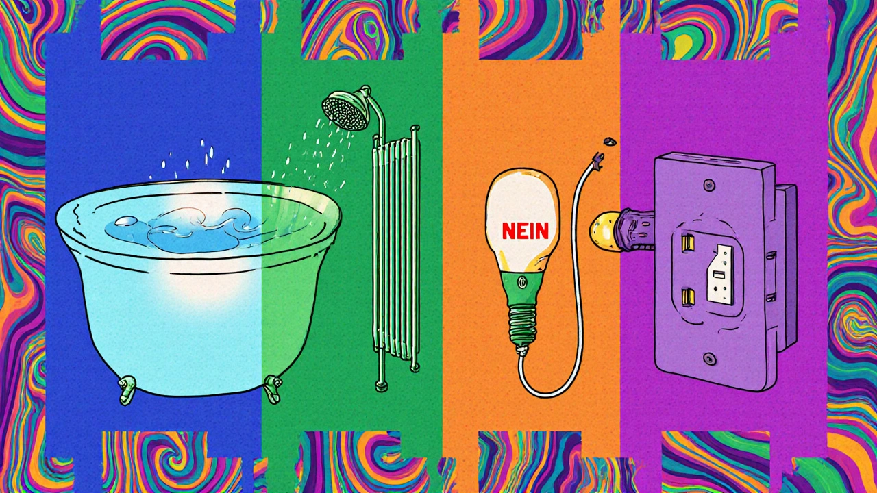 Elektroinstallation in Bad und Küche: Sicherheitsvorschriften 2025
