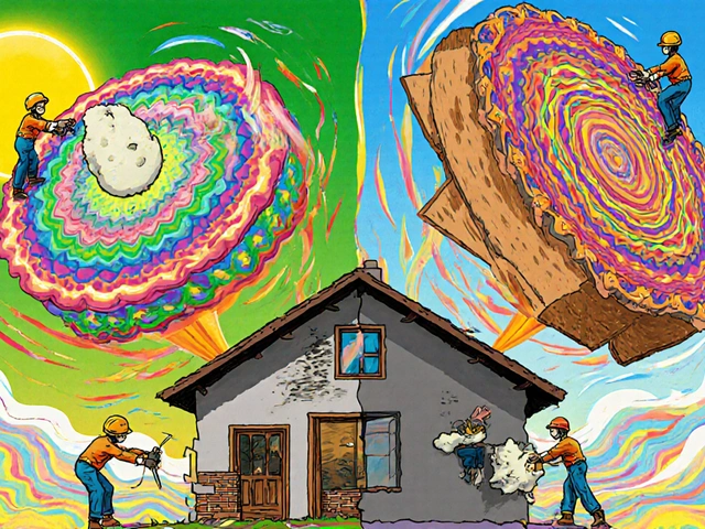 Dämmstoffe vergleichen: Vor- und Nachteile im Wohnbau 2025