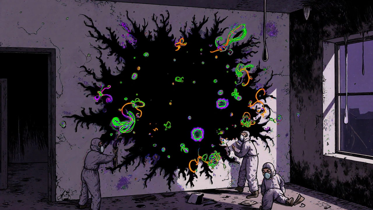 Gesund wohnen nach Schimmelschaden: Die richtige Reinigung und Freimessung