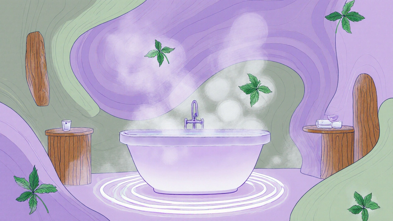 Badezimmer als Spa: So gestalten Sie Farben, Licht und Materialien für maximale Entspannung