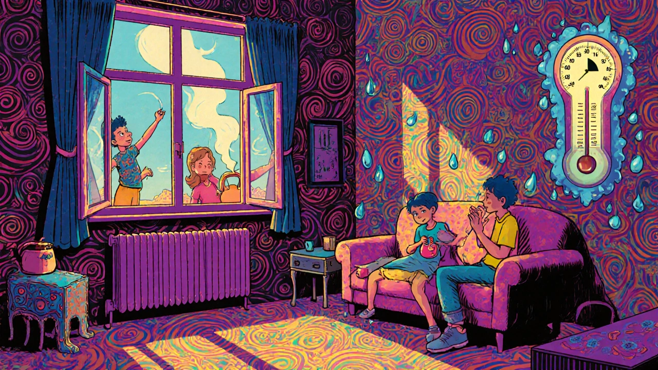 Schimmel vorbeugen: So lüften und heizen Sie richtig im Haus