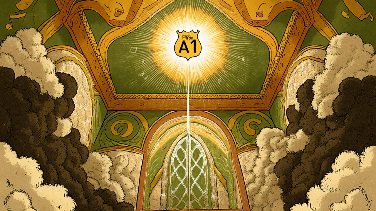 Ein historisches Haus mit mineralischer Woll-Dämmung, die Schimmel und Lärm abwehrt, in warmen Erdtönen.