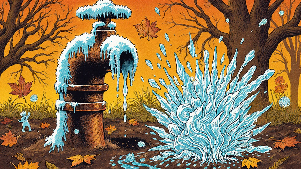 Frostschutz für Außenleitungen: So wird Ihr Gartenwasser winterfest