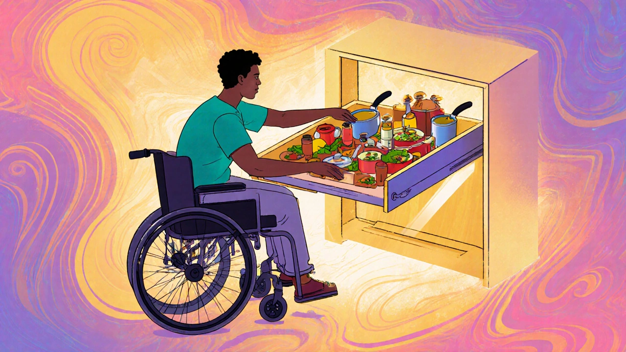 Küchenanpassung barrierefrei: Arbeitshöhen und Auszüge richtig planen