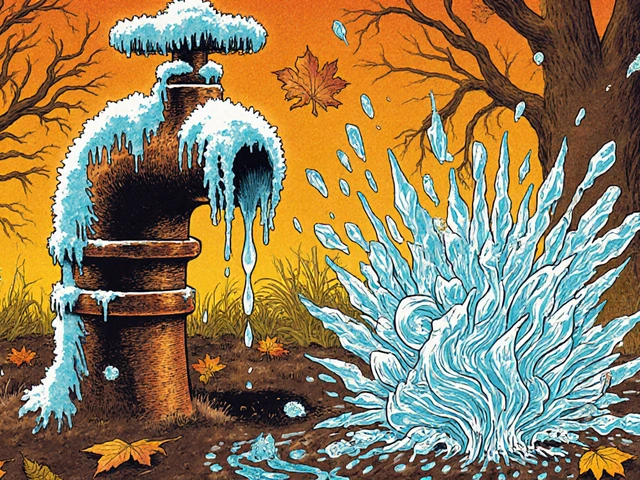 Frostschutz für Außenleitungen: So wird Ihr Gartenwasser winterfest