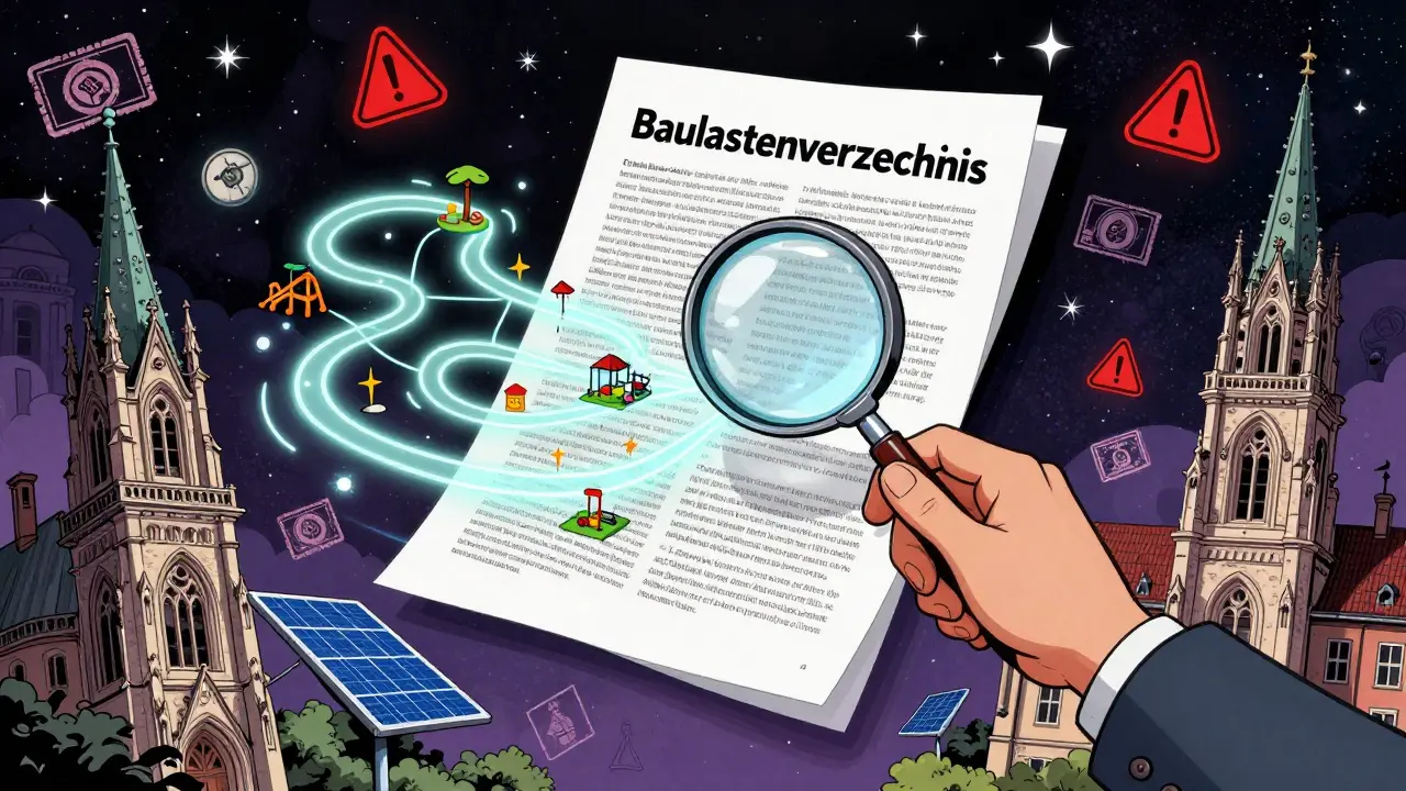 Baulastenverzeichnis bei Immobilien: So prüfen Sie Einträge vor dem Kauf
