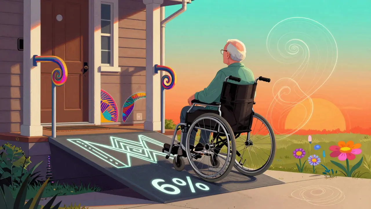 Rampen einbauen: So planen Sie Steigung und Material am Hauseingang richtig