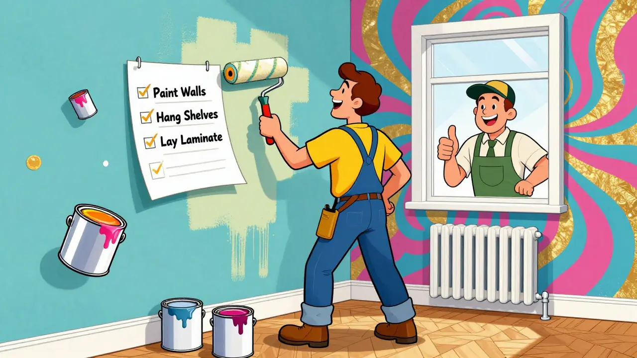 DIY-Renovierung im Mietobjekt: Was erlaubt ist und was rechtlich riskant ist