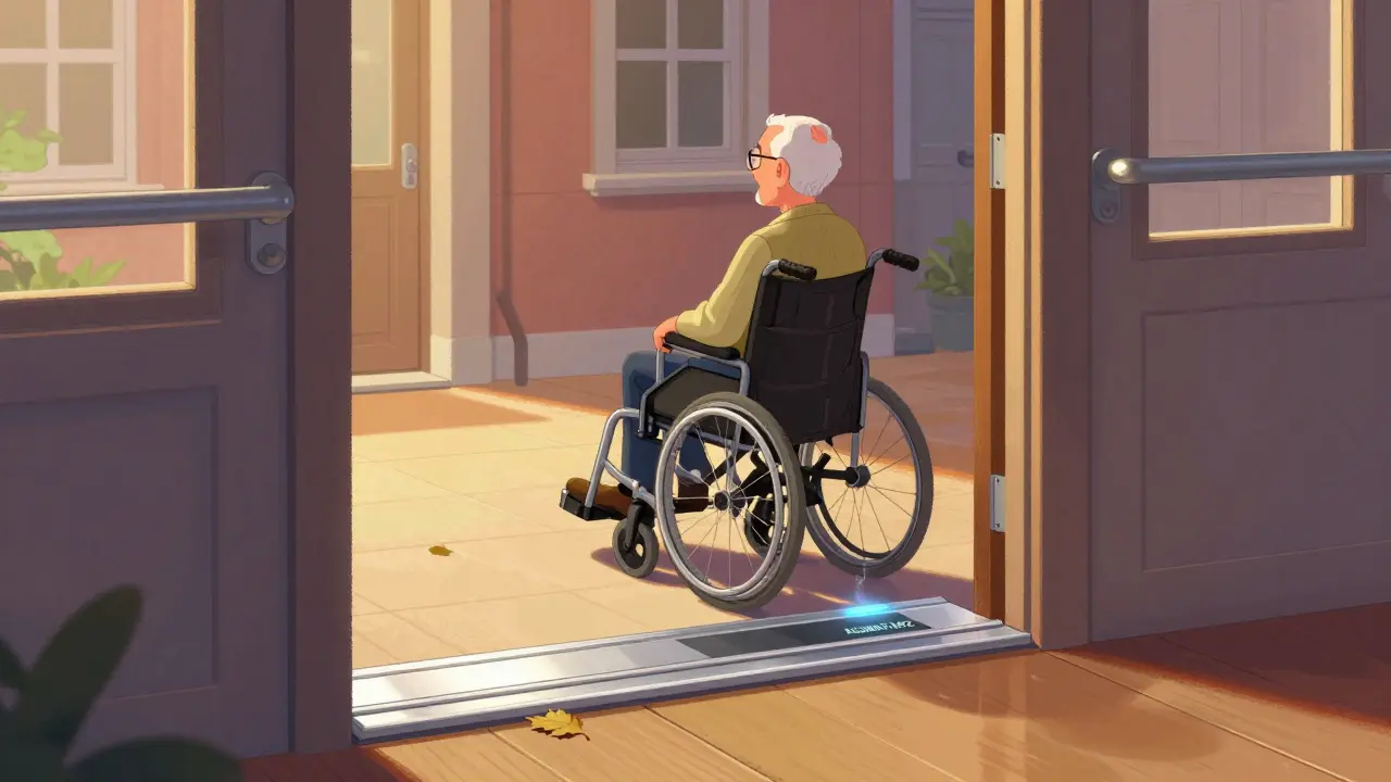 Türschwellen barrierefrei umbauen: Trittkanten reduzieren mit modernen Lösungen