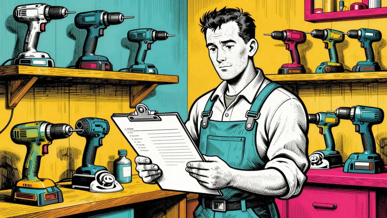 Wartungsplan für Elektrowerkzeuge: Sicherheit und Leistung steigern