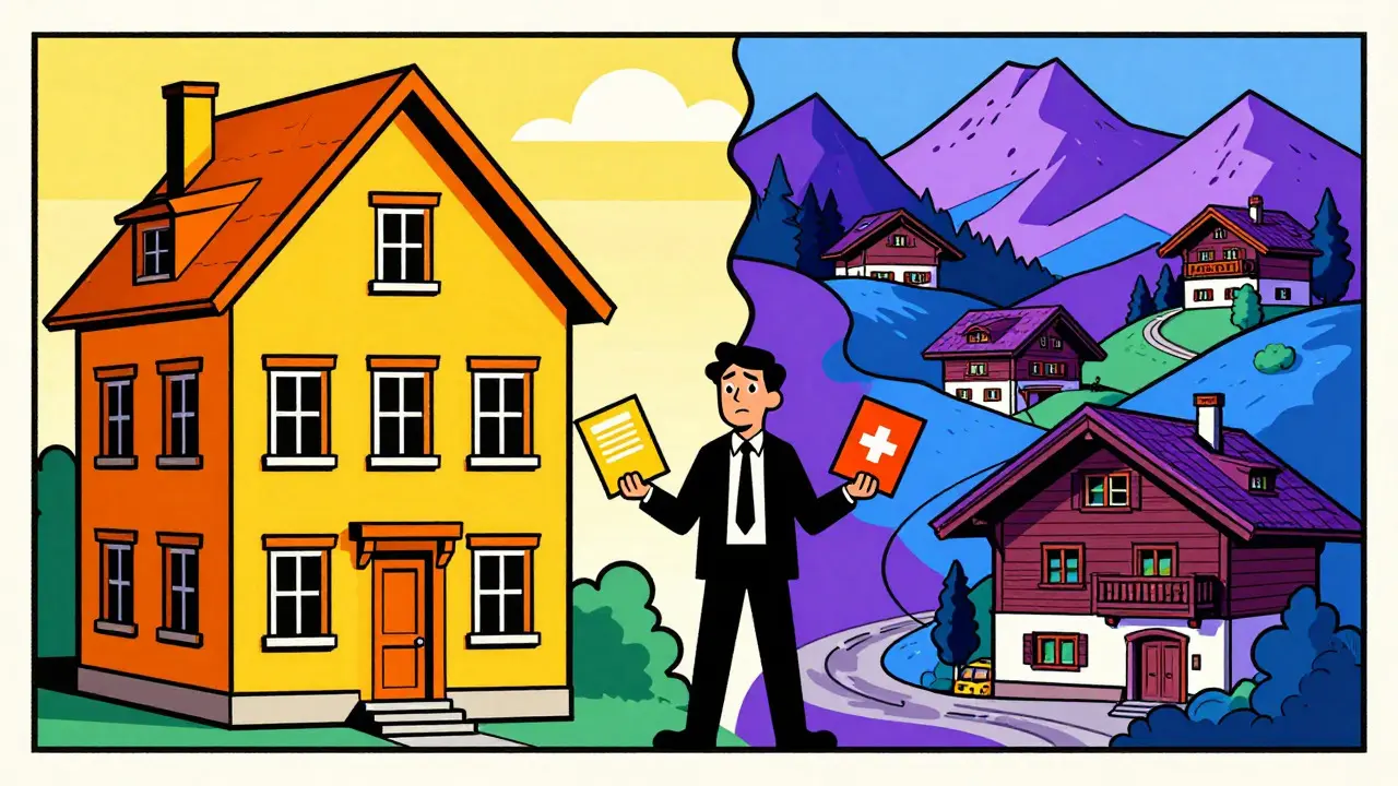 Österreich vs. Schweiz: Notarsysteme und Immobilienkauf im direkten Vergleich