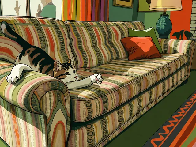 Haustierfreundliches Wohnzimmer: Kratzfeste Sofas & pflegeleichte Teppiche